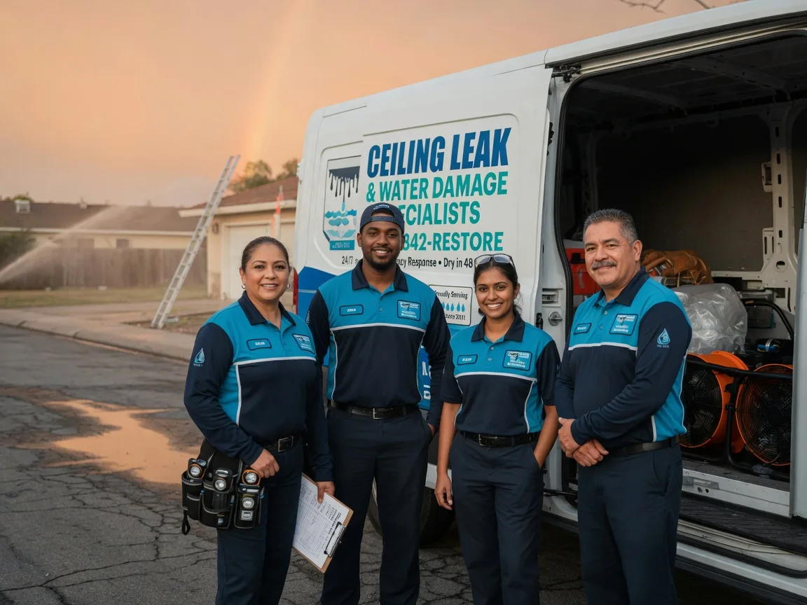Ceiling Leak Cleanup company in Welling, OK
